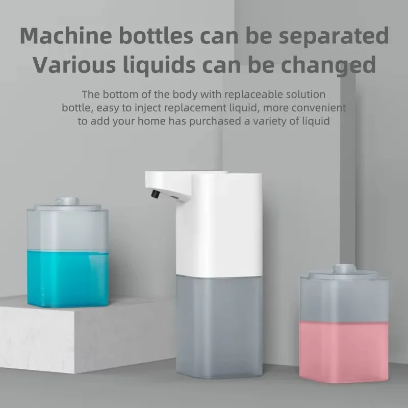 Automatic Smart Touchless Hand Wash Machine 350ml Infrared Sensing Auto Foam Dispenser Feature-Rich Lotion Shampoo Container thumbnail 6