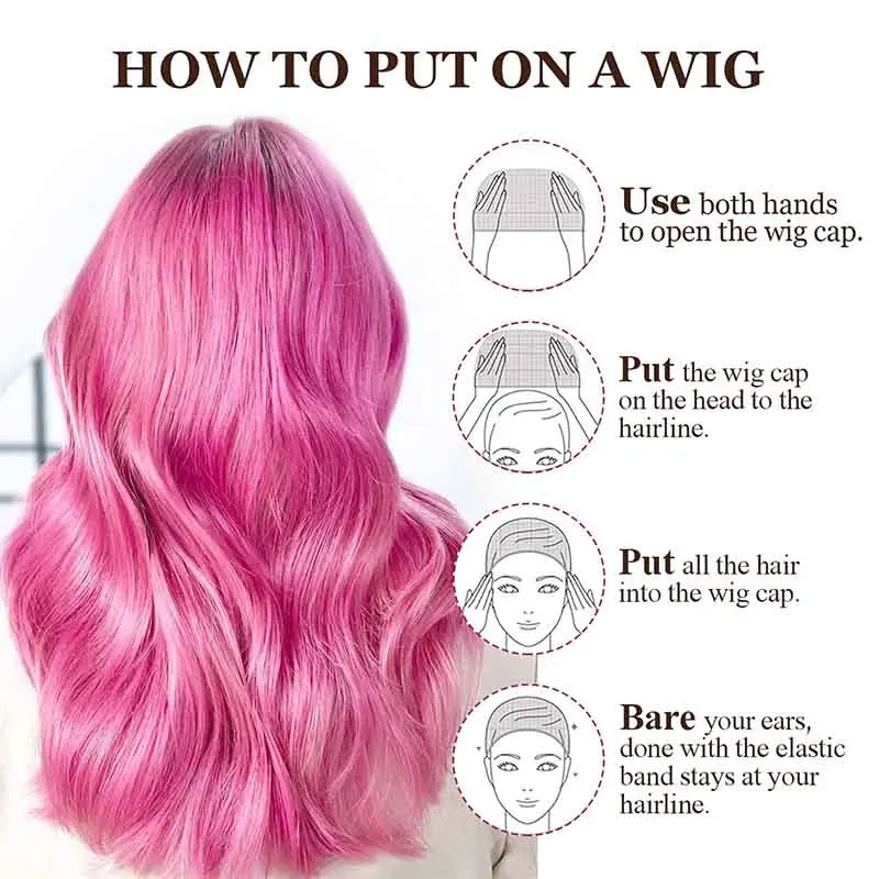 2pcs/Bag Ventilated Nylon Wig Cap Hair Net For Hair Wig Nets Black Brown Stretch Mesh Wig Cap For Making Wigs thumbnail 5