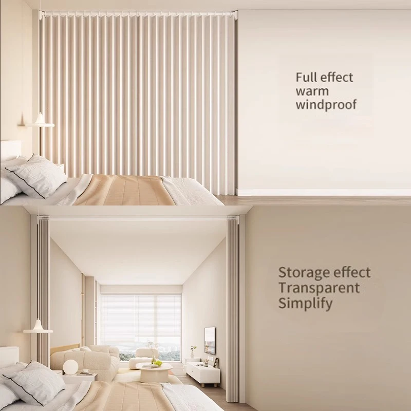 Room Divider Curtain Privacy Partition Panel for Bedroom Living Room Studio Apartment Closet and Loft Space thumbnail 3