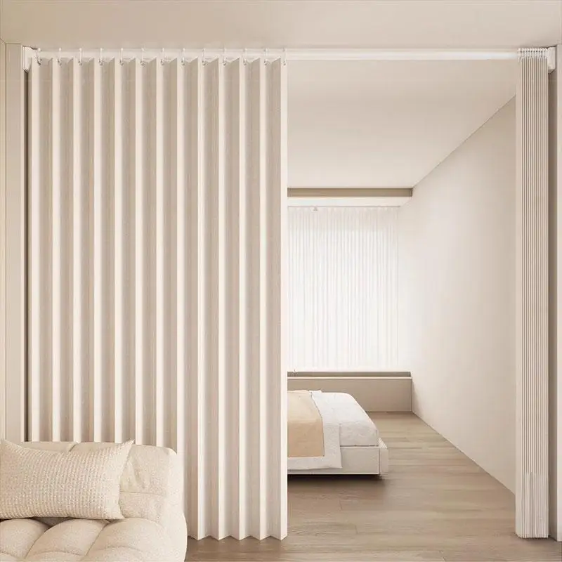 Room Divider Curtain Privacy Partition Panel for Bedroom Living Room Studio Apartment Closet and Loft Space thumbnail 2