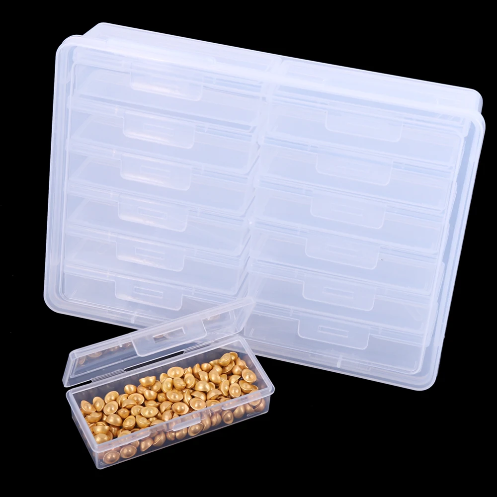 12/24 Jars Storage Containers for Diamond Art Kits for Adults, Sticker Labels for Diamond Painting Accessories Tools thumbnail 5
