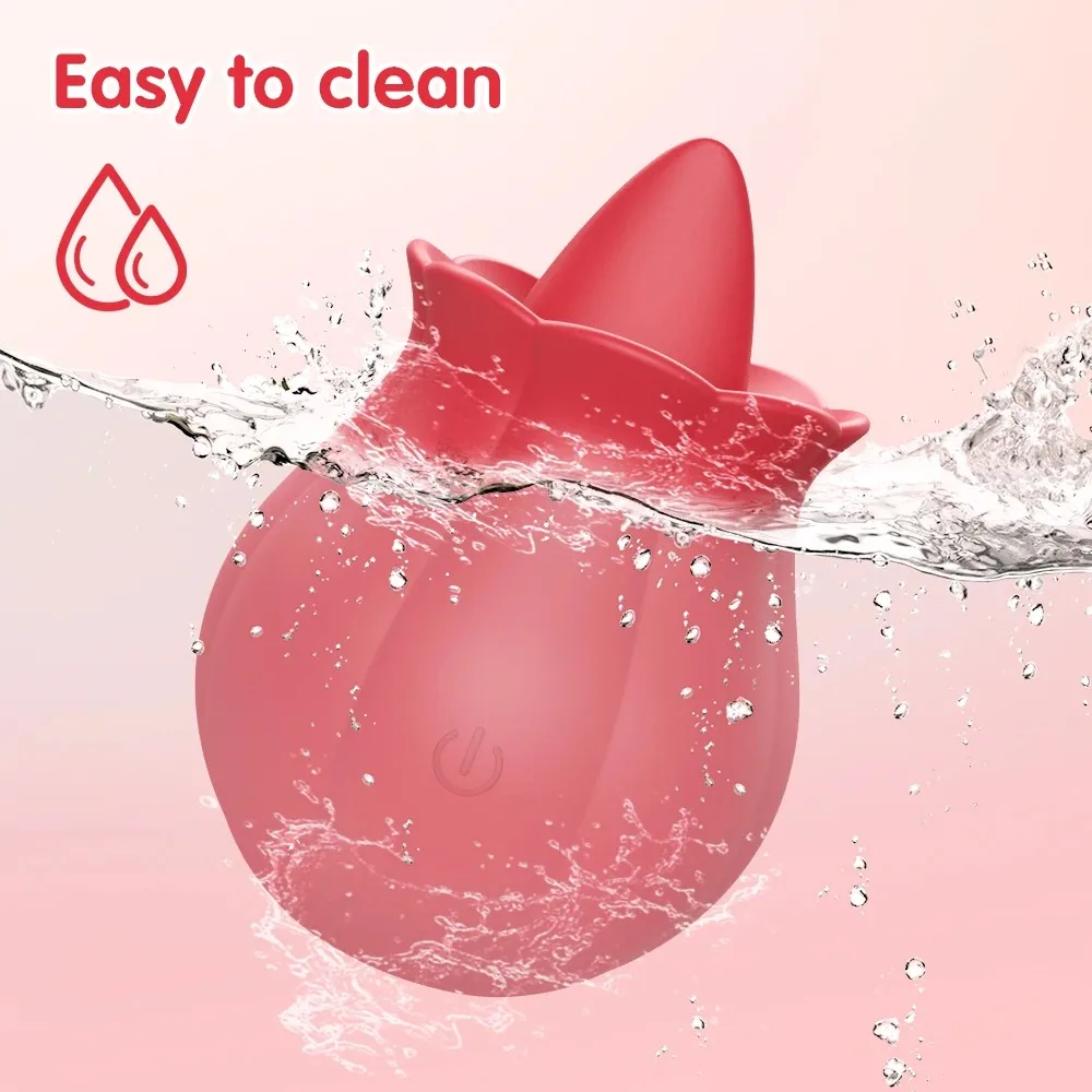 Tongue Licking Vibrator for Women Powerful G Spot Nipples Massager Swing Oral Clitoris Stimulator Adult Goods Sex Toys thumbnail 6