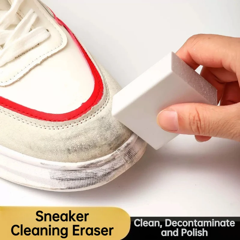 Waterless Sneaker Cleaning Eraser Brush (1/2/3 PCS) - Household Shoe Care Tool for Sneaker Revitalization & Stain Removal thumbnail 5