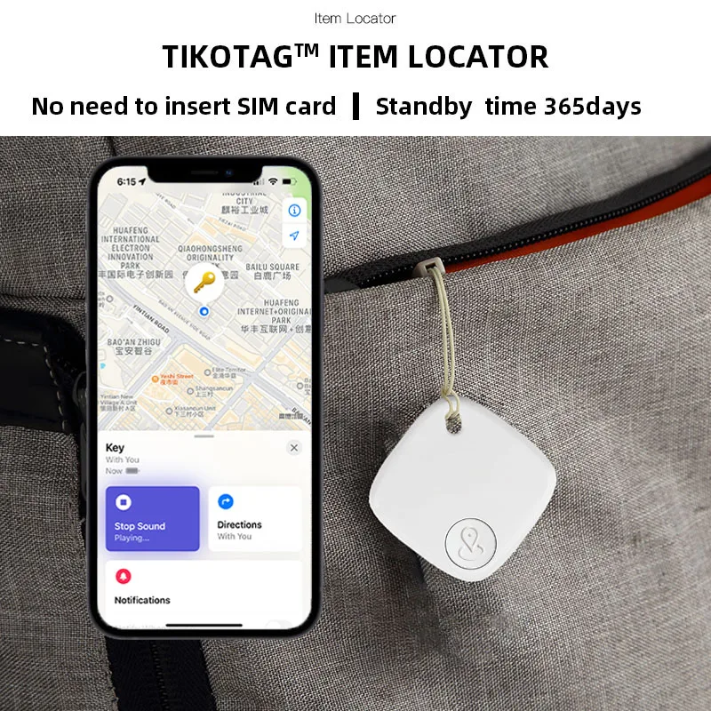Bluetooth Mini Tracking Device for Apple Find My APP Smart Tag Kid Pet Car GPS Lost Tracker Anti-Lost Alarm Reminder Positioner thumbnail 5
