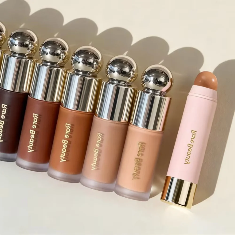 Rare Beauty 3D Face Contour Liquid Bronzer Shade Smooth Highlight Mirror Lasting Natural Nose Shadow Waterproof Brighten Makeup thumbnail 2