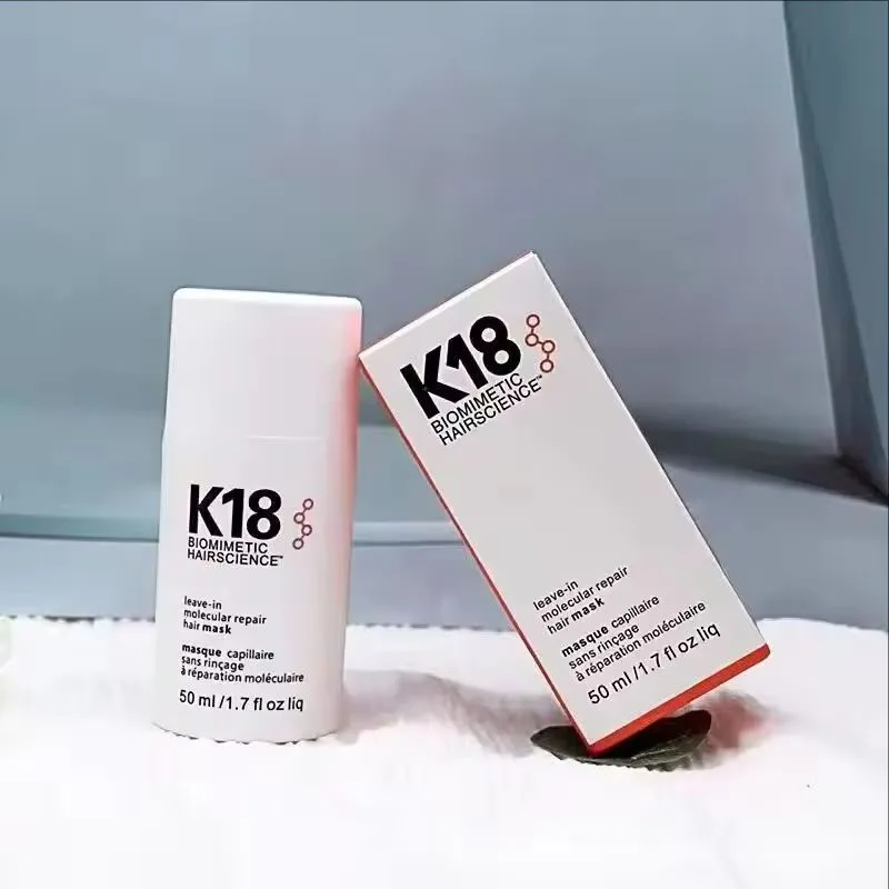New Upgrade K18 Leave-In Molecular Repair Hair Mask Deep Conditioning Keratin Treatment Soften Hair Smoothing Healthy Hair Care thumbnail 4