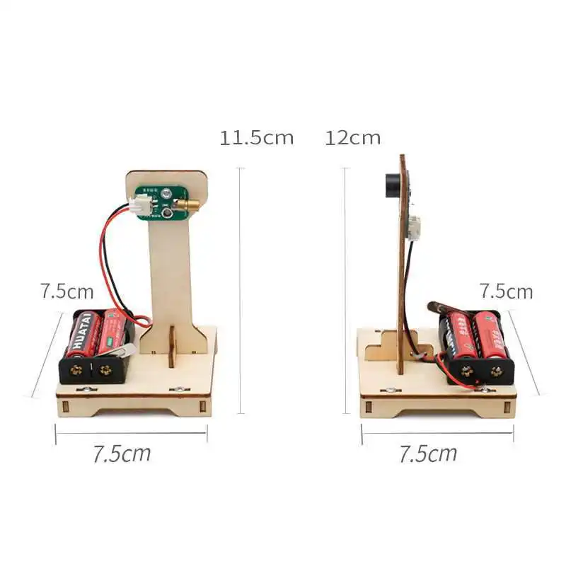 DIY Infrared Laser Alarm Teaching Model Light-Controlled Trigger Physics Science Experiment STEAM Educational Toy Gift thumbnail 2