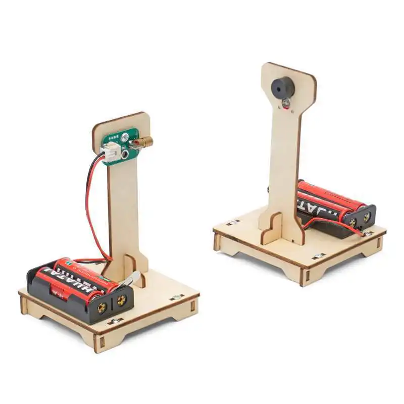 DIY Infrared Laser Alarm Teaching Model Light-Controlled Trigger Physics Science Experiment STEAM Educational Toy Gift thumbnail 5