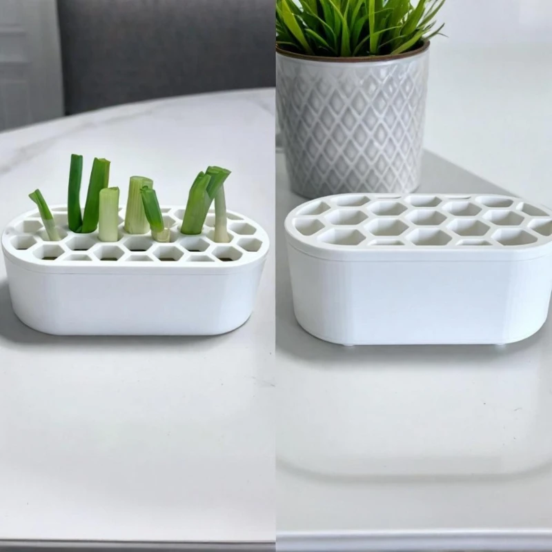 1pc Green Onion Regrowth Pot No Skills Required Grow Green Onions Easily At Home and Enjoy An Endless Supply thumbnail 3