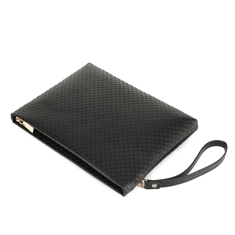 New Cross-border Large Capacity Men's Handbag Casual Business Ipad Envelope Handbag Fashionable Men's Clutch Bag thumbnail 3