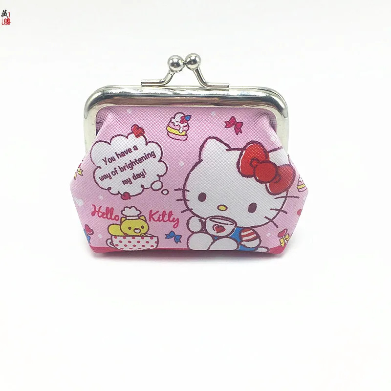 New Lovely Hello Kitty Cartoon Coin Pouch Purse Mini Wallet Melody Bags Girls Purse Kawaii Wallet Kid Decor Bag Holiday Present thumbnail 6