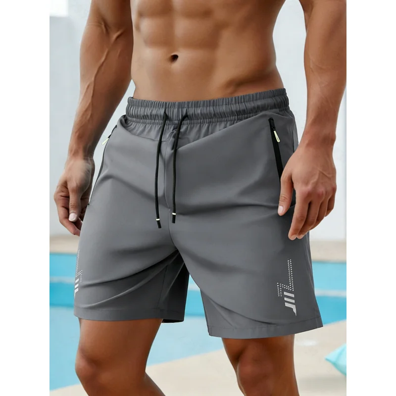 Plus Size Men's Casual Sports Shorts Breathable And Refreshing Summer Beach Pants Sport Clothing Gym Short Essentials Man Shorts thumbnail 3