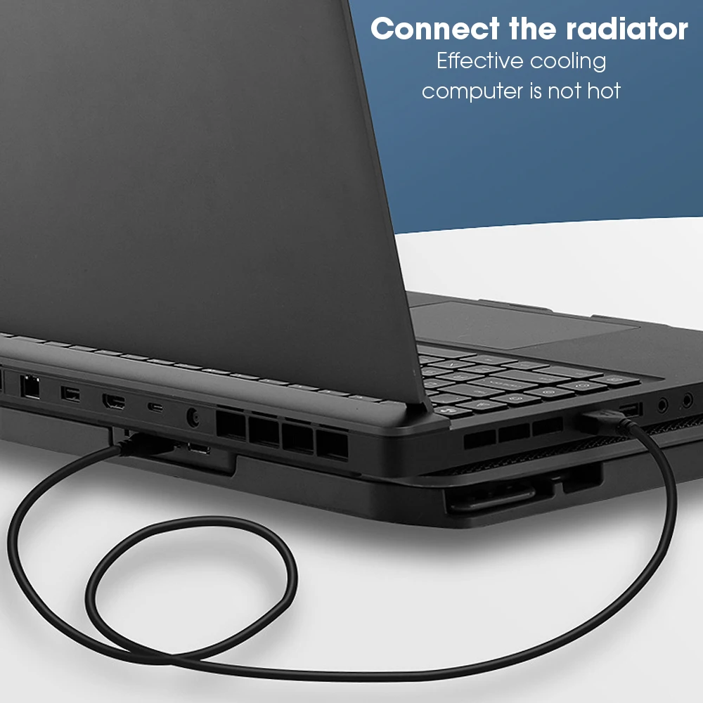 1.5M USB A Male To USB Male Dual USB Extension Cable For Radiator Hard Disk Webcom Camera USB Date Transmission Extender Cable thumbnail 3