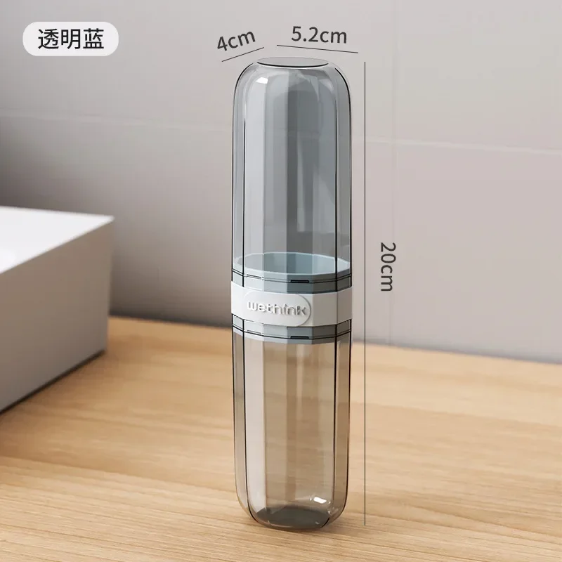 Toothbrush Travel Containers Transparent Portable Toothbrush Case Outdoor/business Trip/travel Acessories thumbnail 6
