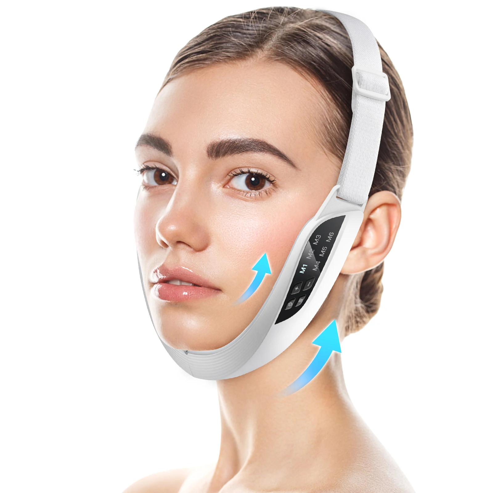 V Shaped Face Beauty Device Firming Facial Lifting Massager Double Chin Removal V-Face Line Lift Belt Facial Beauty Instrument