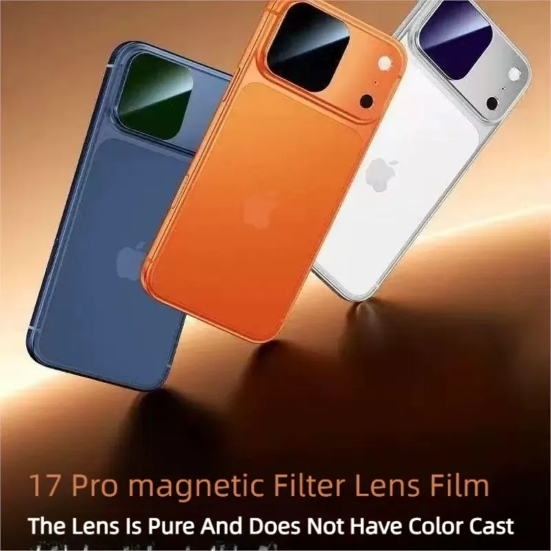 Magnetic Filter Camera Lens Protector ND 32 For iPhone 17 Pro / 17 Pro Max AR AF HD Anti-Scratch 360° Full Cover Lens Film thumbnail 2