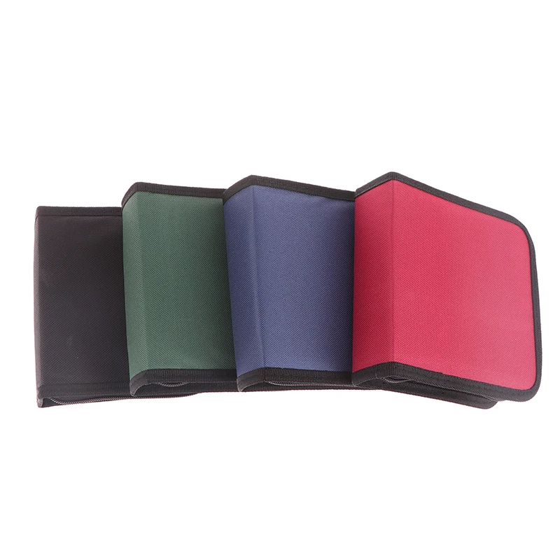 【C】1Pc 40Tablets CD DVD Discs Oxford Handbags Storage Case CD/DVD Case CD Case Storage DVD Organizer Case DVD Booklet Holder thumbnail 5