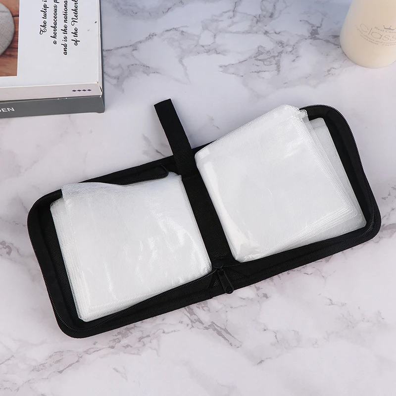【C】1Pc 40Tablets CD DVD Discs Oxford Handbags Storage Case CD/DVD Case CD Case Storage DVD Organizer Case DVD Booklet Holder thumbnail 4