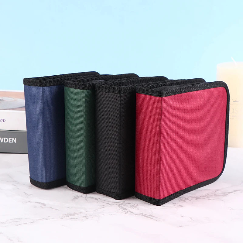 【C】1Pc 40Tablets CD DVD Discs Oxford Handbags Storage Case CD/DVD Case CD Case Storage DVD Organizer Case DVD Booklet Holder thumbnail 3