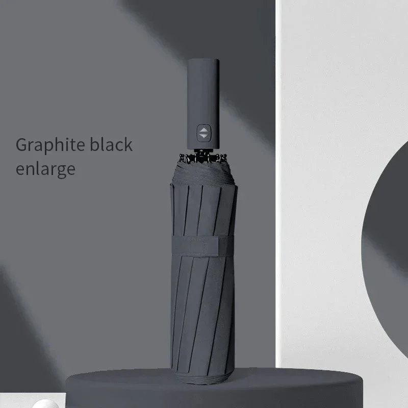 Xiaomi 24 Bone Fully Automatic Umbrella Double Bone Folding Umbrella For Sun UV Protection Rain Resistance Strong Wind Resitance thumbnail 5