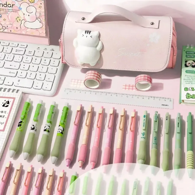 Large Capacity Decompression Pencil Case, High-value Stationery Box, Cute Children's and Girls' Version Pencil Case thumbnail 3