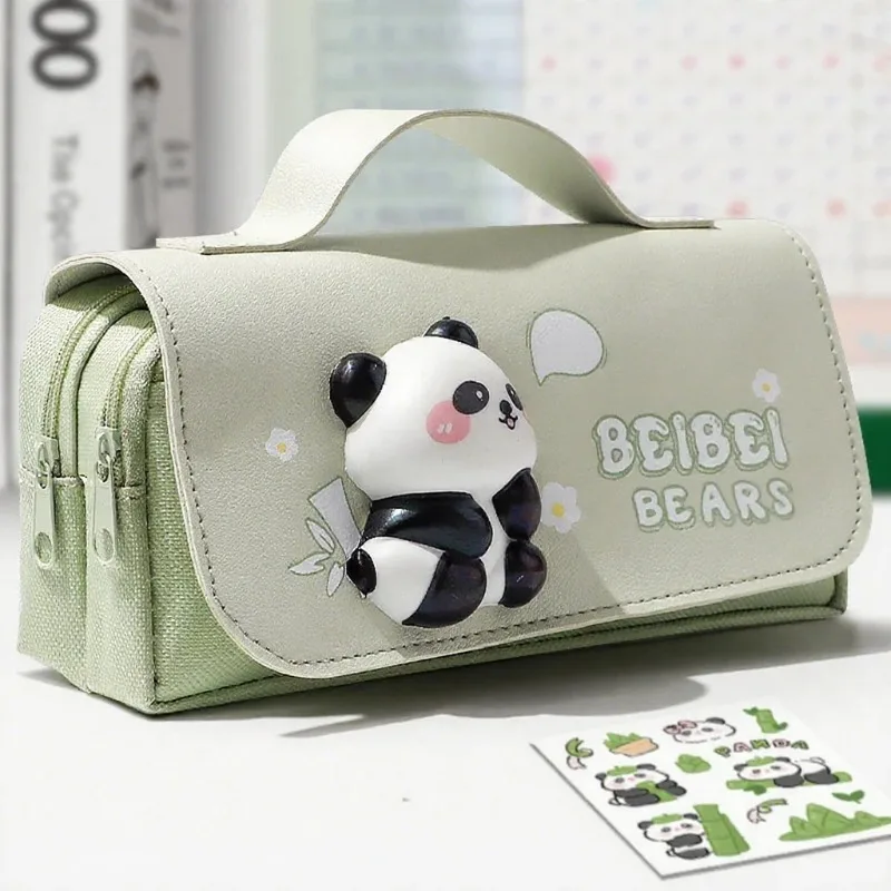 Large Capacity Decompression Pencil Case, High-value Stationery Box, Cute Children's and Girls' Version Pencil Case thumbnail 2