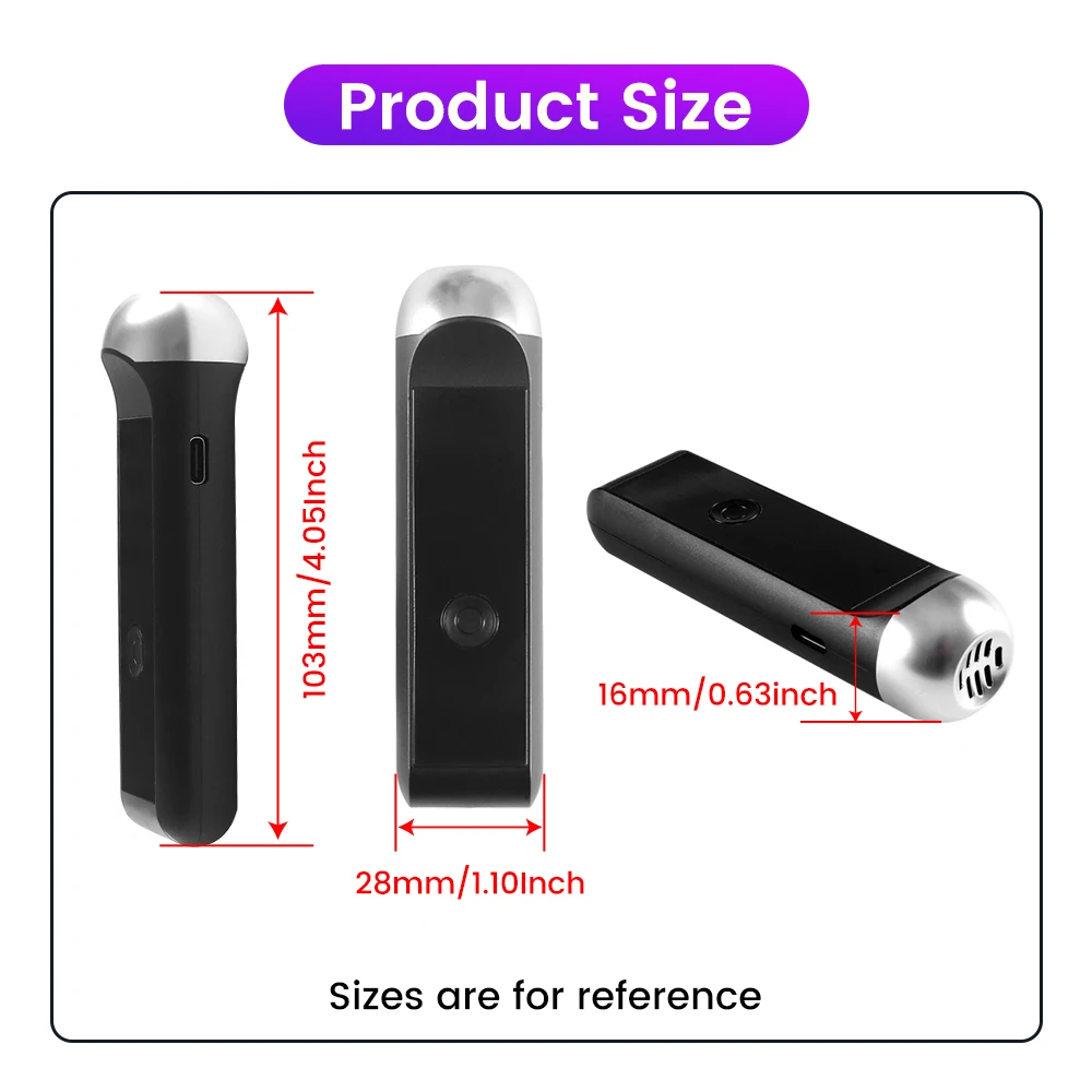 Professional High Accuracy Alcohol Breathalyzer Portable Alcohol Tester Digital Display Home Car Driver Safety Fast Response thumbnail 3