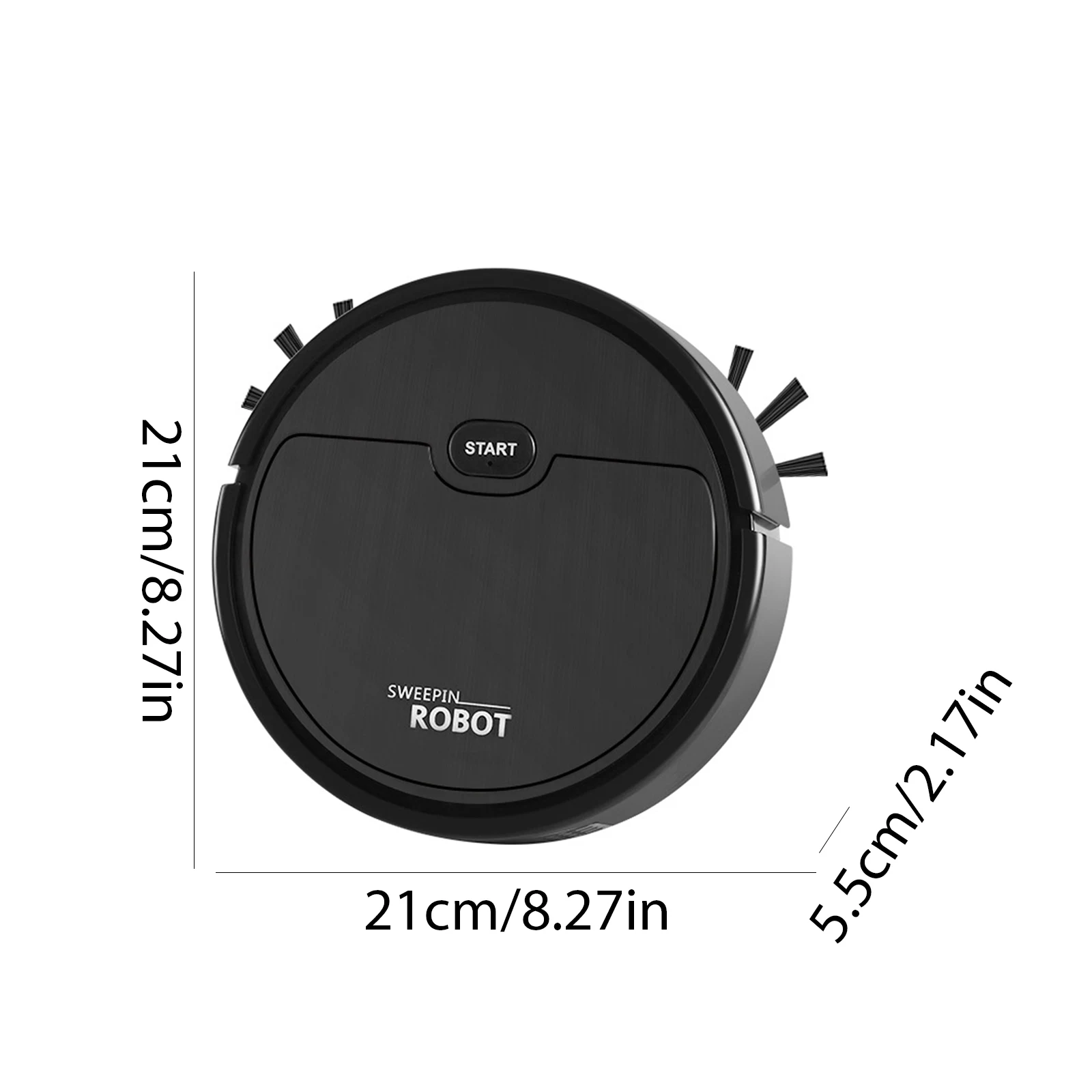 3-in-1 Smart Robot Vacuum Cleaner Ultra-Thin Robot Vacuum and Mop Combo Smart Navigation Ideal for Pet Hair Hard Floor Carpet thumbnail 6