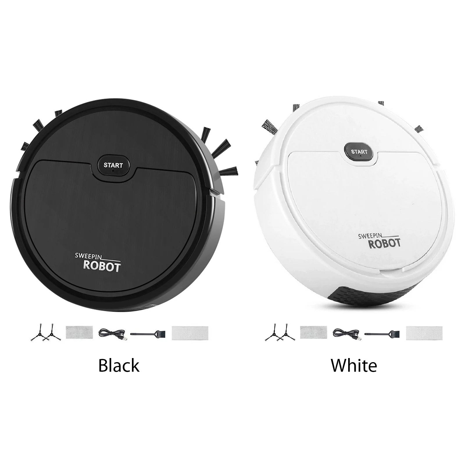 3-in-1 Smart Robot Vacuum Cleaner Ultra-Thin Robot Vacuum and Mop Combo Smart Navigation Ideal for Pet Hair Hard Floor Carpet thumbnail 4