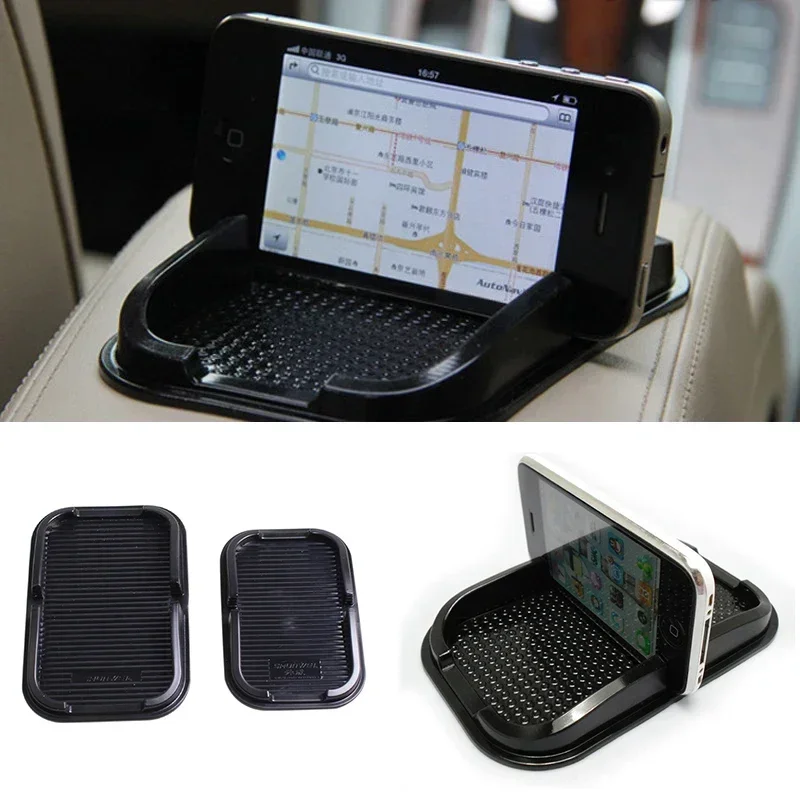 PU Car Accessories Anti-Slip Storage Mat Mobile Phone Holder Dashboard Non-Slip Mat Sundries Storage Box Automotive Interior Acc thumbnail 2