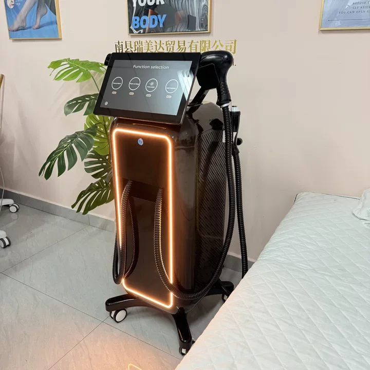 5000W Soprano 4in1 Titanium Ice Platinum Diode Laser Hair Removal Machine 755/808/940/1064nm Painless 4 Wavelengths thumbnail 5