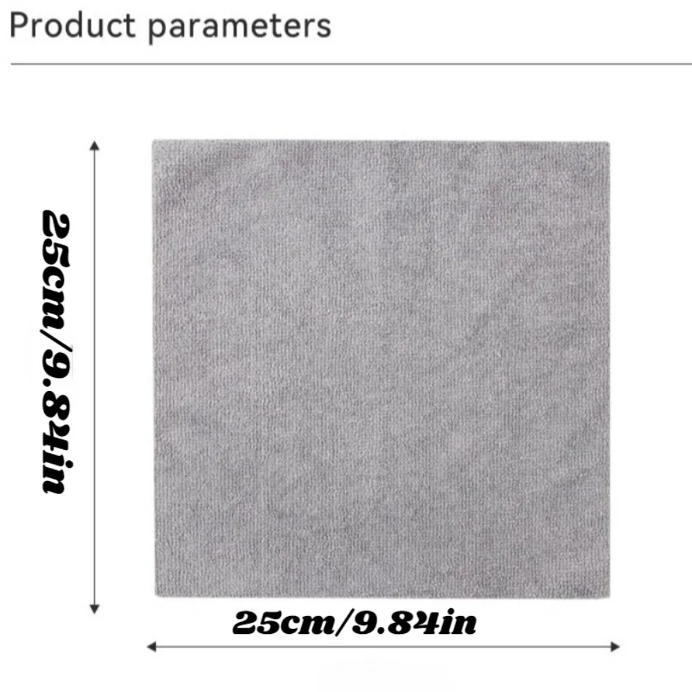 1 Roll/20pcs Reusable Microfiber Cleaning Wipes - High Absorbency, Durable & Machine Washable Kitchen Towels for Dishes Utensils thumbnail 6