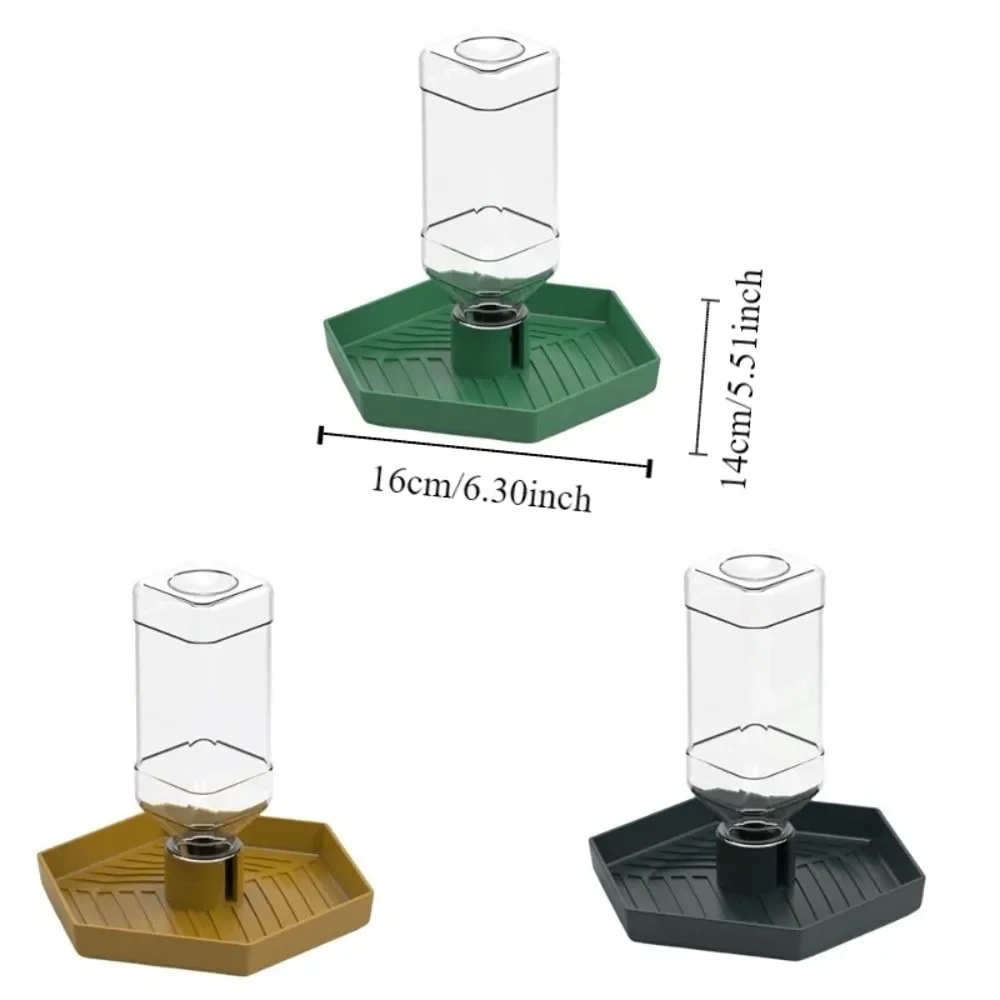 Turtle Food Bowl Anti-slip Reptiles Water Feeder Stable Plastic Automatic Water Dispenser Detachable Turtle Water Bowl Vivarium thumbnail 6