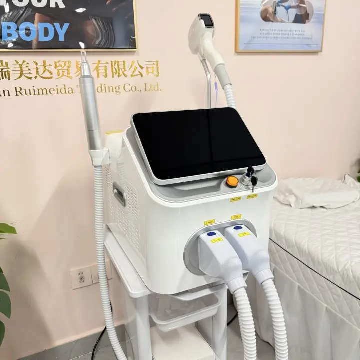 5000W Soprano 2 in 1 808+ Picosecond Diode Laser Hair Removal Device Laser Picosecond Tattoo Removal Permanent Hair Removal thumbnail 4