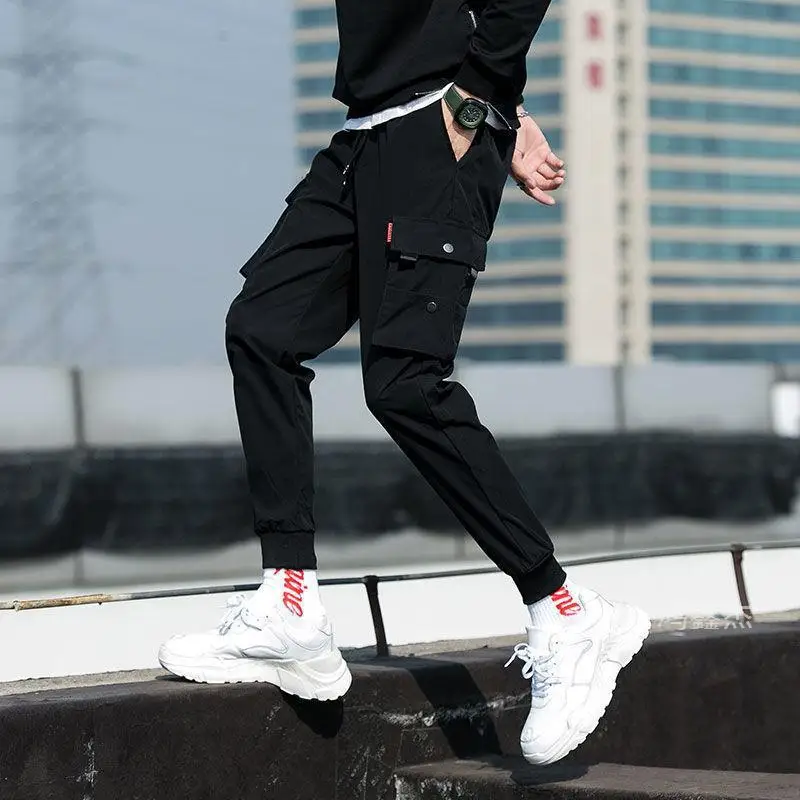 New Men Cargo Tactical Pants Work Combat Multi-pockets Casual Training Trousers Overalls Clothing Joggers Hiking Mens Cargo Pant thumbnail 3