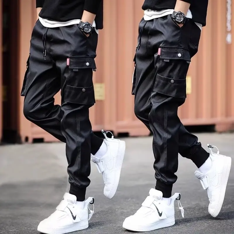 New Men Cargo Tactical Pants Work Combat Multi-pockets Casual Training Trousers Overalls Clothing Joggers Hiking Mens Cargo Pant thumbnail 2