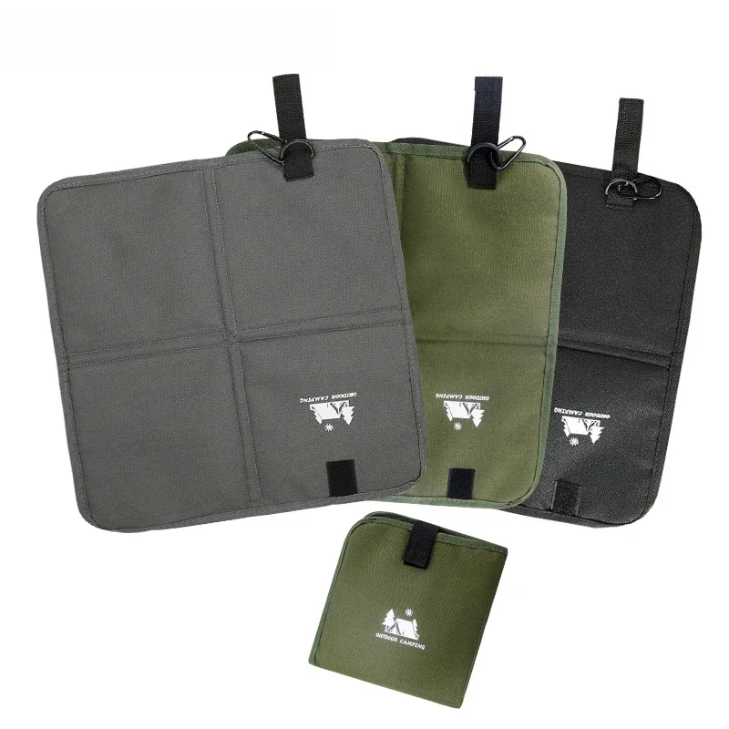 Portable Outdoor Sitting Pad 600D Oxford Cloth Waterproof Beach Cushion Foldable Hiking Camping Sitting Pad for Travel Picnic