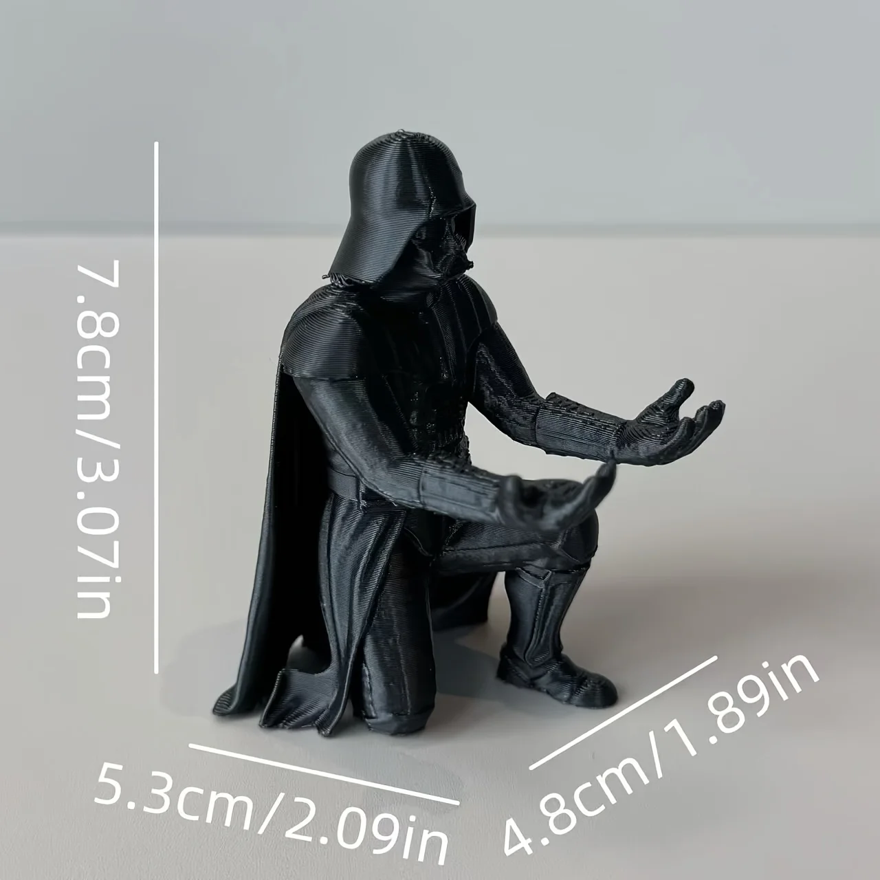 3D Printed Vinda Pen Holder - Suitable for Office & Bookshelf Storage, Kneeling Plastic Desk with Vinda, Study Decoration thumbnail 5