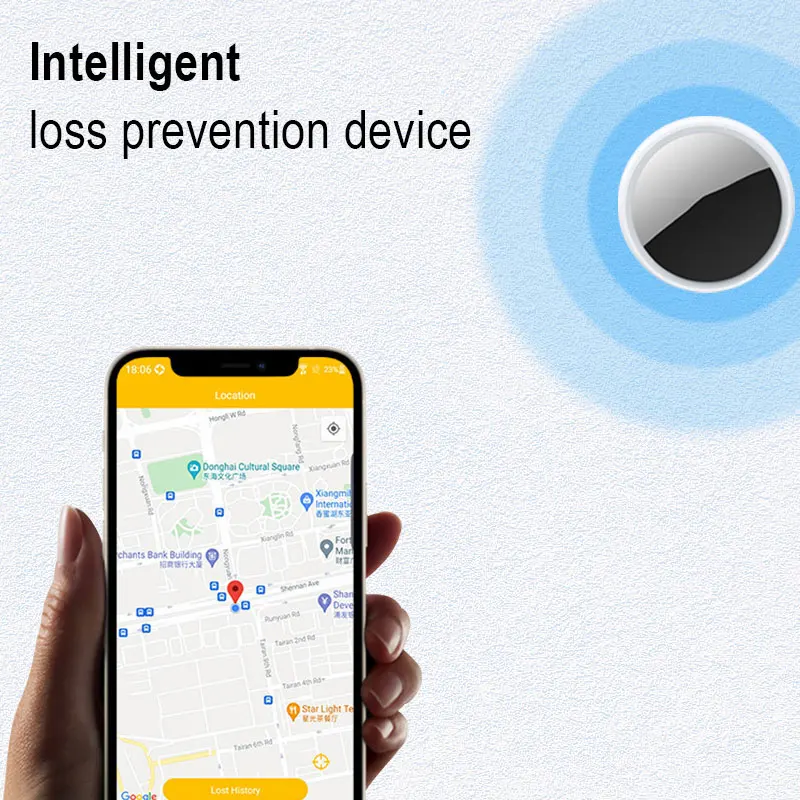 Airtags GPS Tracker Finder Key Finder Phone APP Search With Alarm Real-time Location Children Positioning Tracker Smart Finder thumbnail 3