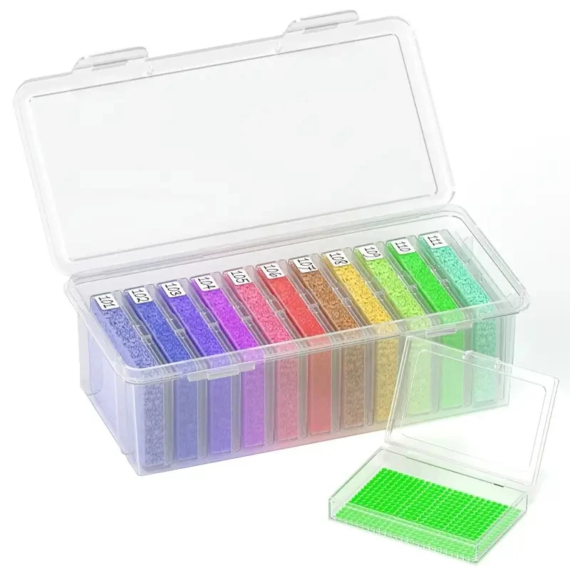 Diamond Painting Trays With Lids, Diamond Painting Art Tools, DIY Crafts Accessories Storage Diamond Painting Tray Storage Box thumbnail 5