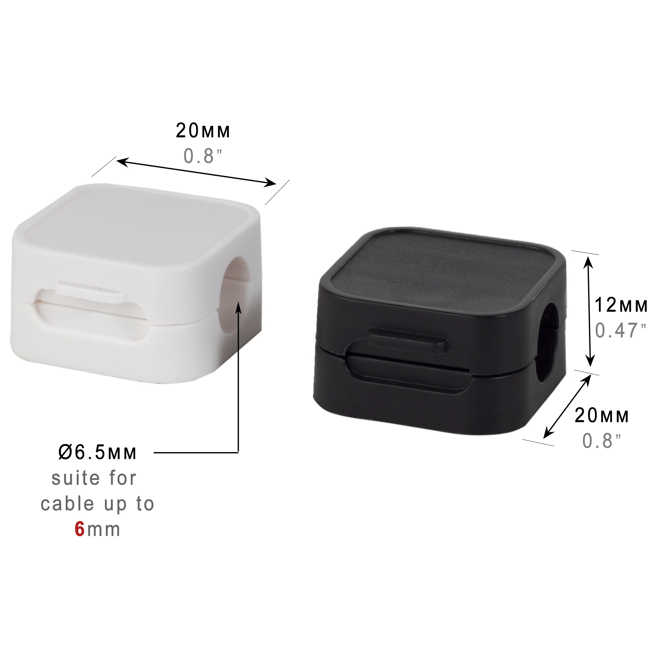 Magnetic Wire Clamp Organizer Cable Staples Desk Cord Holder Adhesive USB Wire Management for Phone Charging Cables thumbnail 3