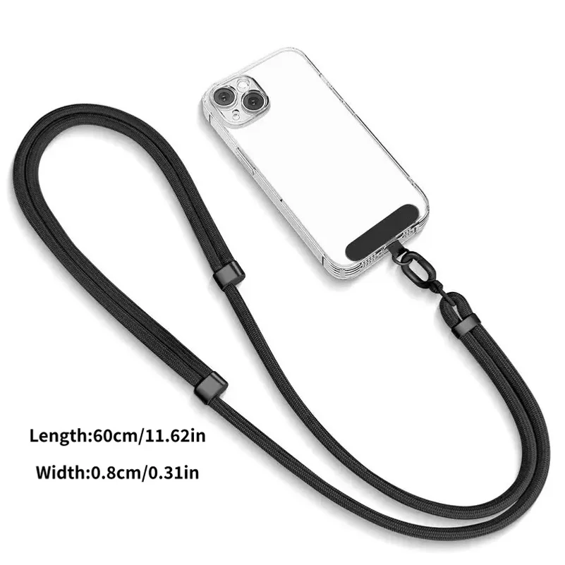 Universal Phone Lanyard Crossbody Necklace Strap Phone Adjustable Long Hanging Rope Anti-Lost Durable Sturdy Lanyard for iPhone