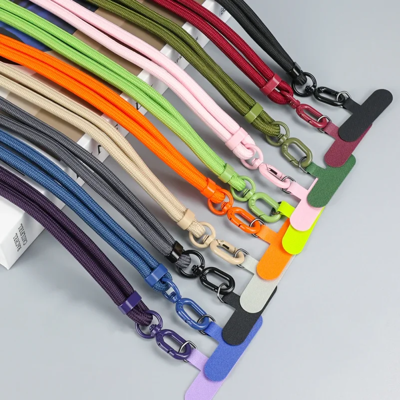 Universal Phone Lanyard Crossbody Necklace Strap Phone Adjustable Long Hanging Rope Anti-Lost Durable Sturdy Lanyard for iPhone thumbnail 2