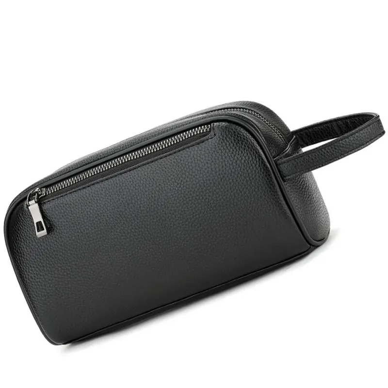 Large Capacity Men's Clutch Bag Business Travel Wallet with Password Lock Mobile Phone Bag Waterproof Anti-Theft Storage Bag