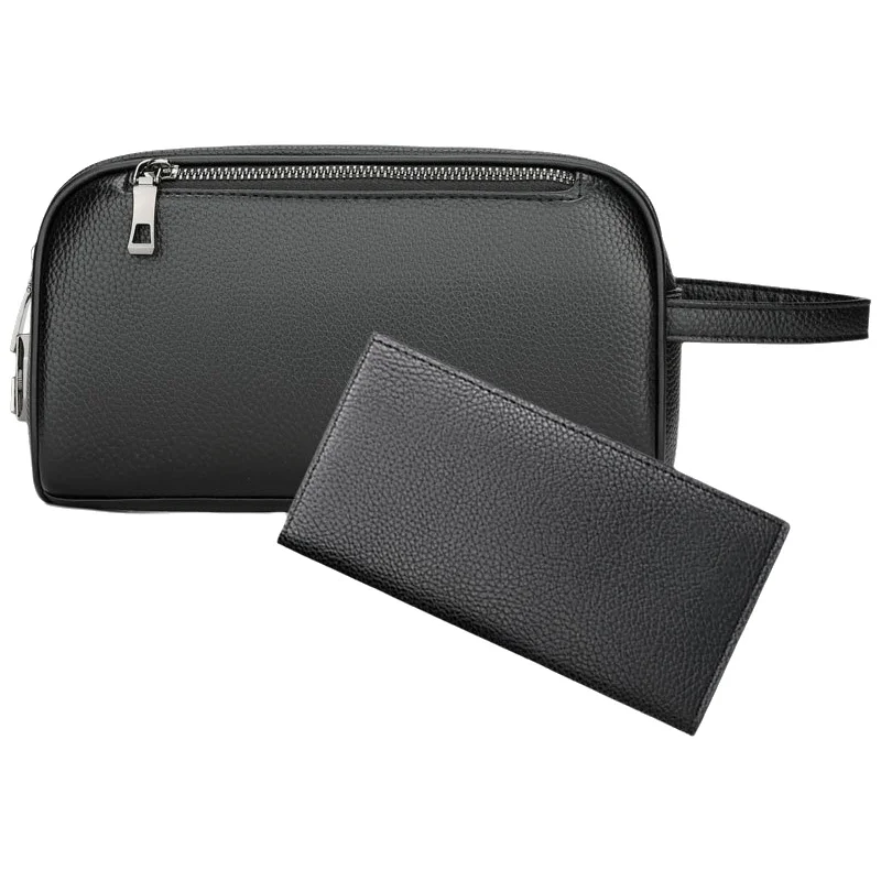 Large Capacity Men's Clutch Bag Business Travel Wallet with Password Lock Mobile Phone Bag Waterproof Anti-Theft Storage Bag thumbnail 6