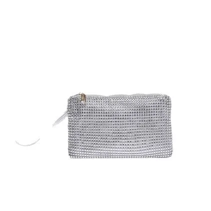 Shiny Rhinestone Lightweight Fashionable Korean Style Wristlet Coin Purse Handheld Bag Versatile Daily Accessory Crossbody Bag thumbnail 5