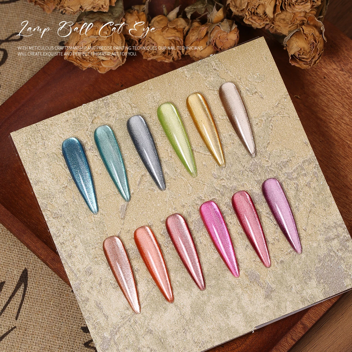 Mocmaki White Moonlight Nail Cat's Eye Gel Magnetic Satin Gel Polish 9-Colors Soak Off Glitter Phototherapy Manicure Varnish thumbnail 2