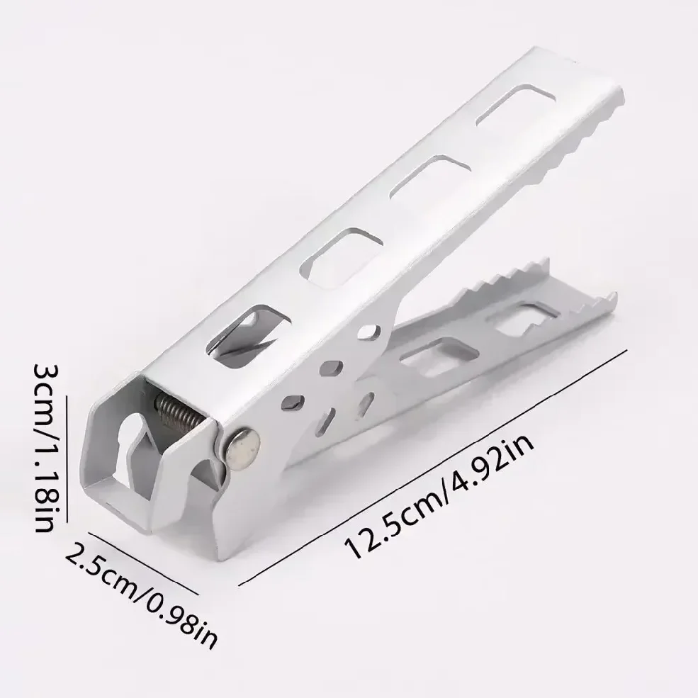 Outdoor Aluminium Anti-hot Alloy Clip Bowl Gripper Holder Portable Camping Pot Pan Handle Kitchen Accessories Cooking Supplies thumbnail 6