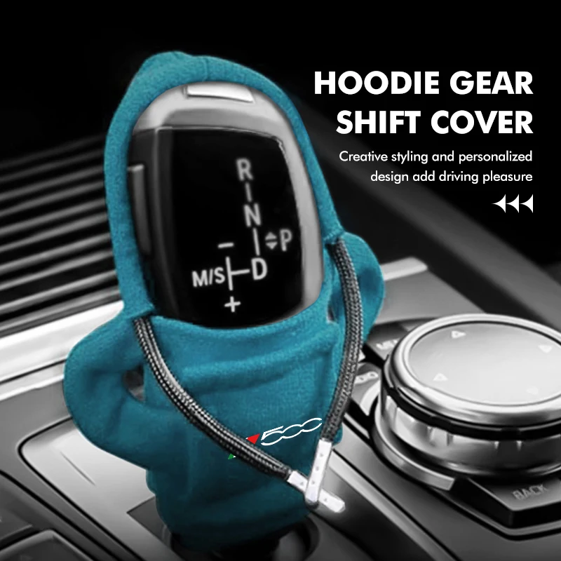 Car Hoodie Gear Shift Multi Color Fashion Protective Cover For Fiat For 500 595 500 695 500C 5CC 695C thumbnail 4