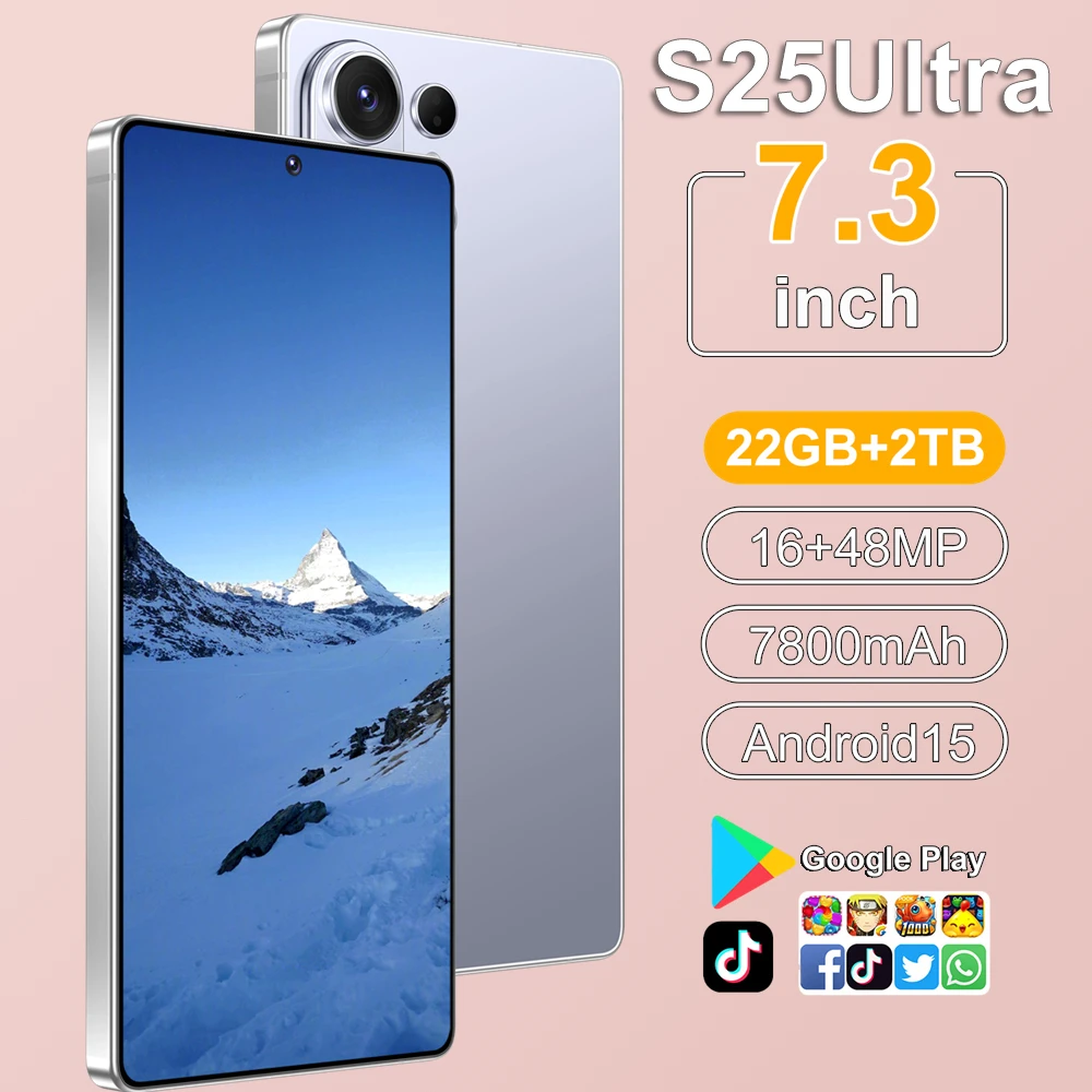 NEW HD Silicone Protective Covers Use for S25 Ultra Smartphone 7.3HD Accessories Mobile Cell Phones Case High-quality Android 5G